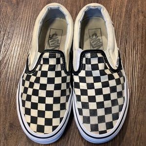 Black and White Checkered Vans
